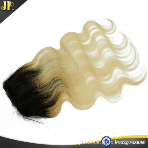 JP hair products brazilian virgin hair body wave closure 4x4